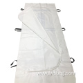 Waterproof PVC PEVA Funeral Corpse Mortuary Body Bag Stretcher Combo with 6 Handles Size 36